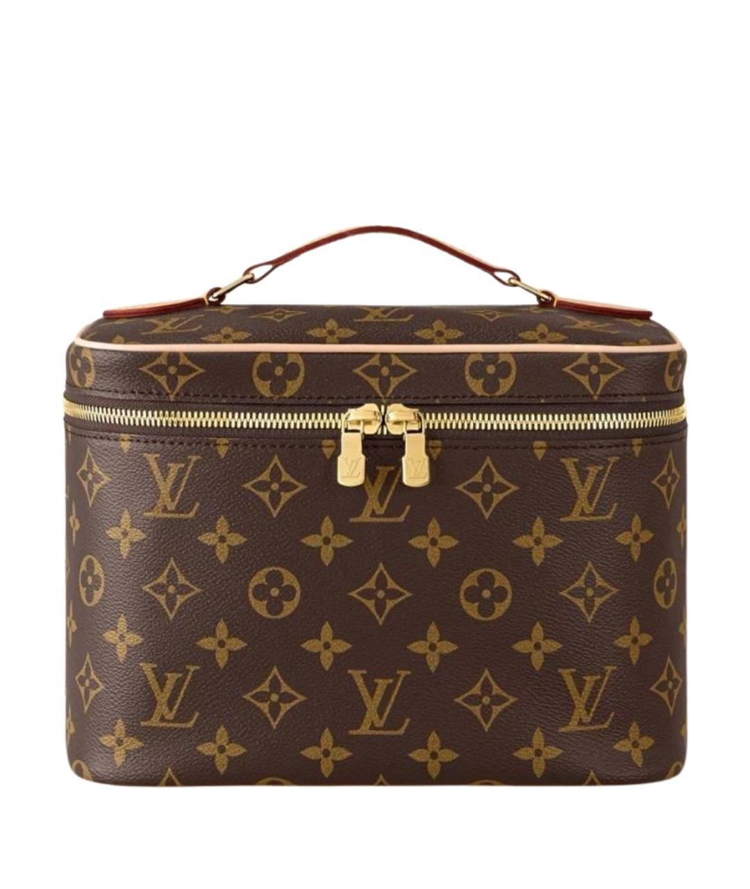 LOUIS VUITTON Коричневая косметичка, фото 1