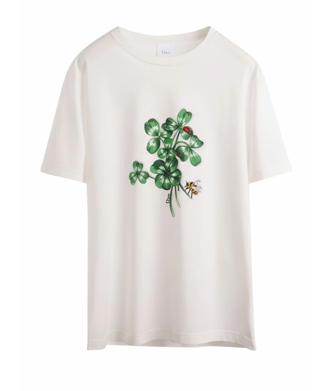 CHRISTIAN DIOR Белая футболка, фото 1