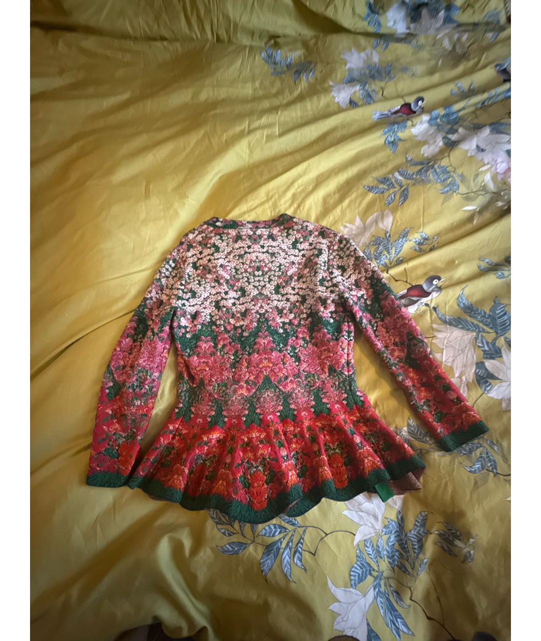 ALEXANDER MCQUEEN Мульти вискозный кардиган, фото 2