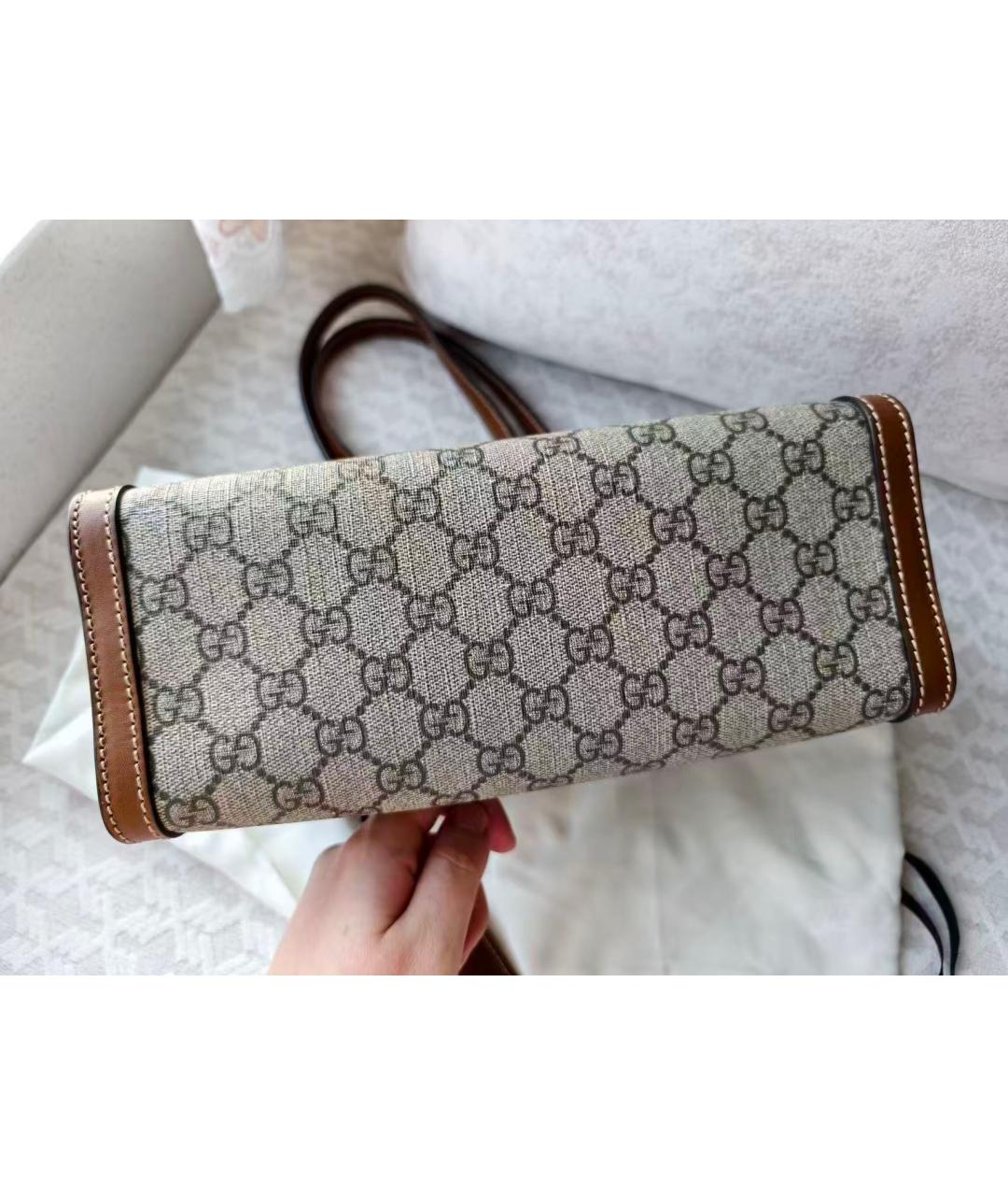 GUCCI Коричневая сумка через плечо, фото 6