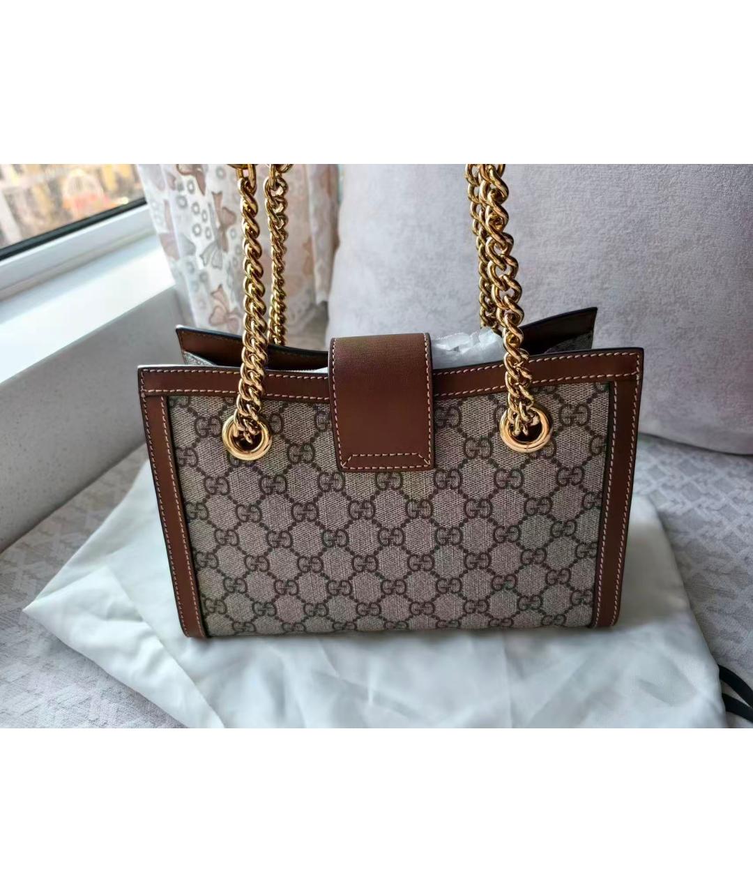 GUCCI Коричневая сумка через плечо, фото 3