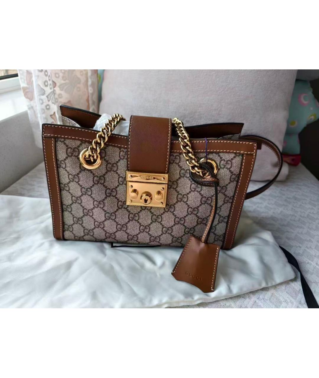 GUCCI Коричневая сумка через плечо, фото 2