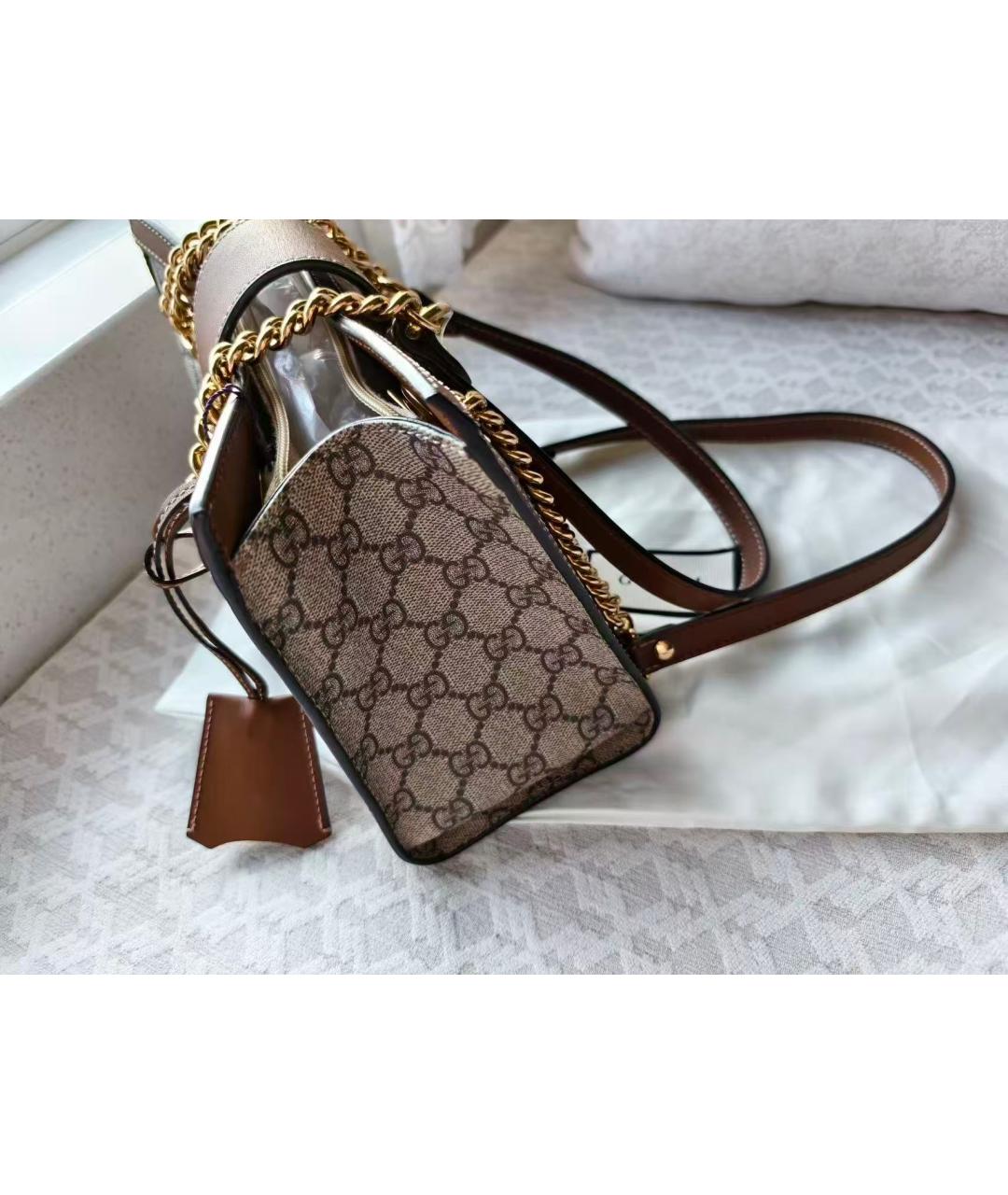 GUCCI Коричневая сумка через плечо, фото 5