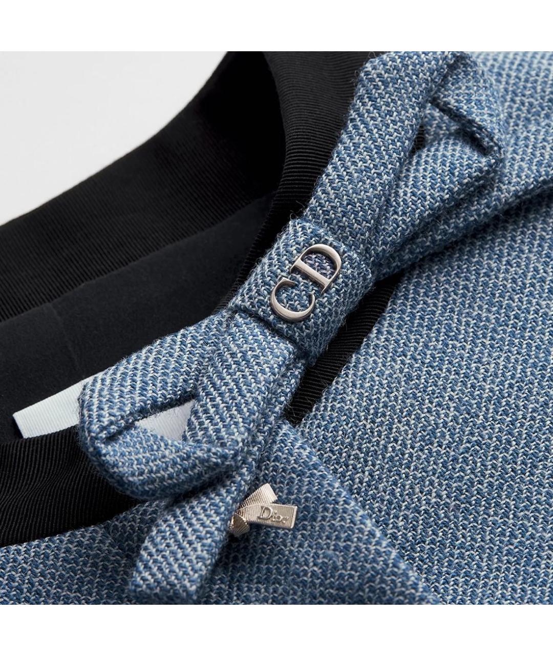 CHRISTIAN DIOR Голубой жакет/пиджак, фото 2