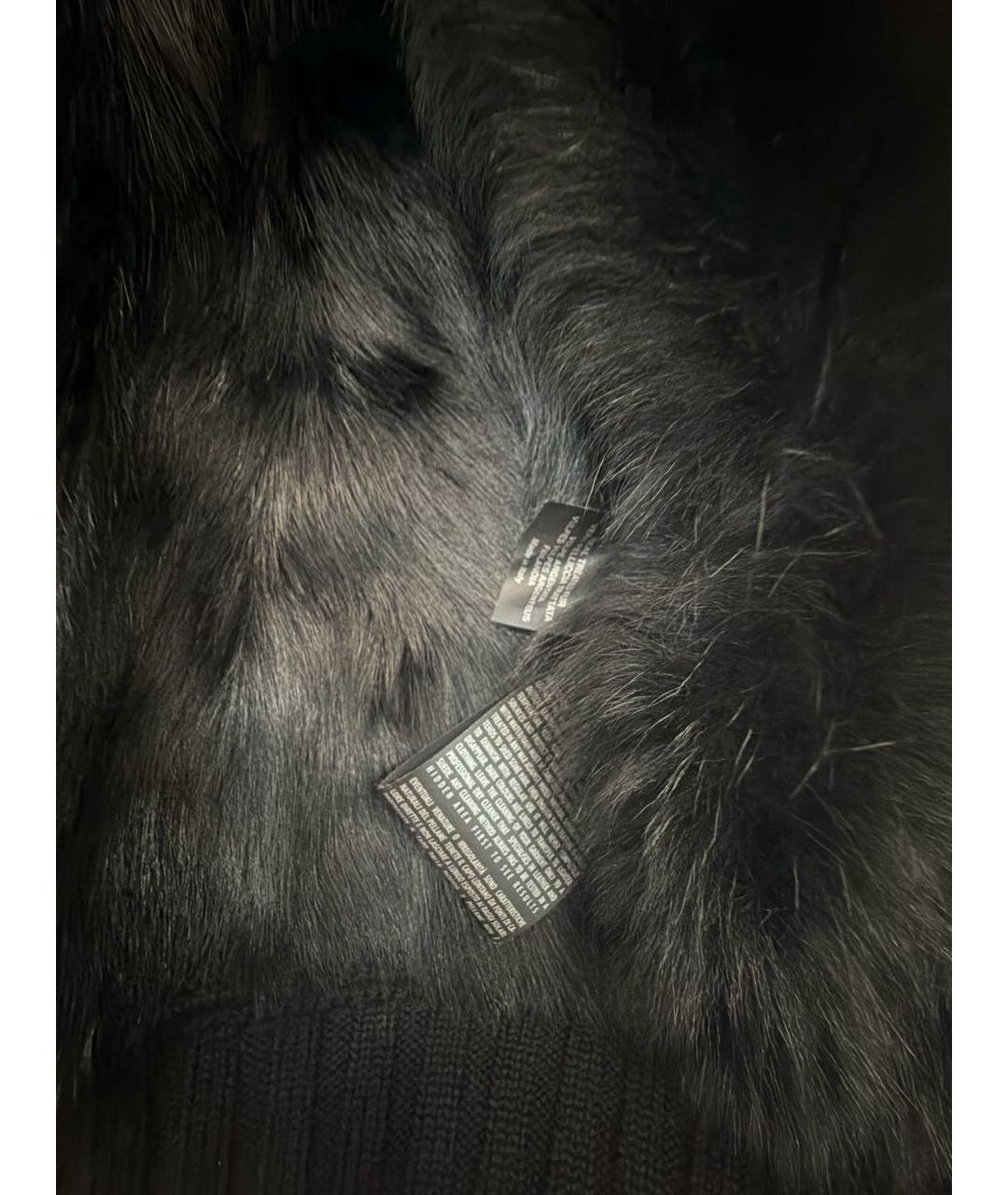 GUCCI Черная кожаная дубленка, фото 6