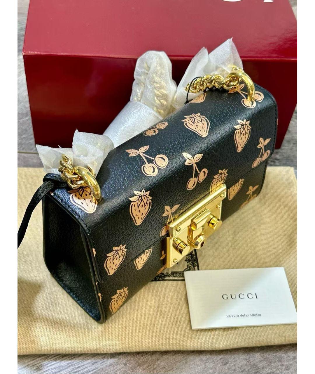 GUCCI Кожаная сумка через плечо, фото 4