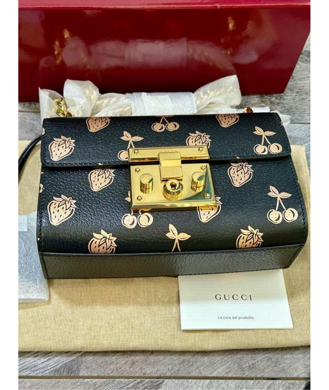 GUCCI Кожаная сумка через плечо, фото 5