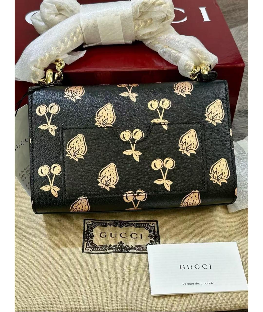 GUCCI Кожаная сумка через плечо, фото 3