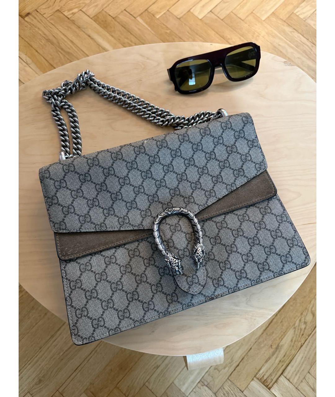 GUCCI Бежевая сумка через плечо, фото 8