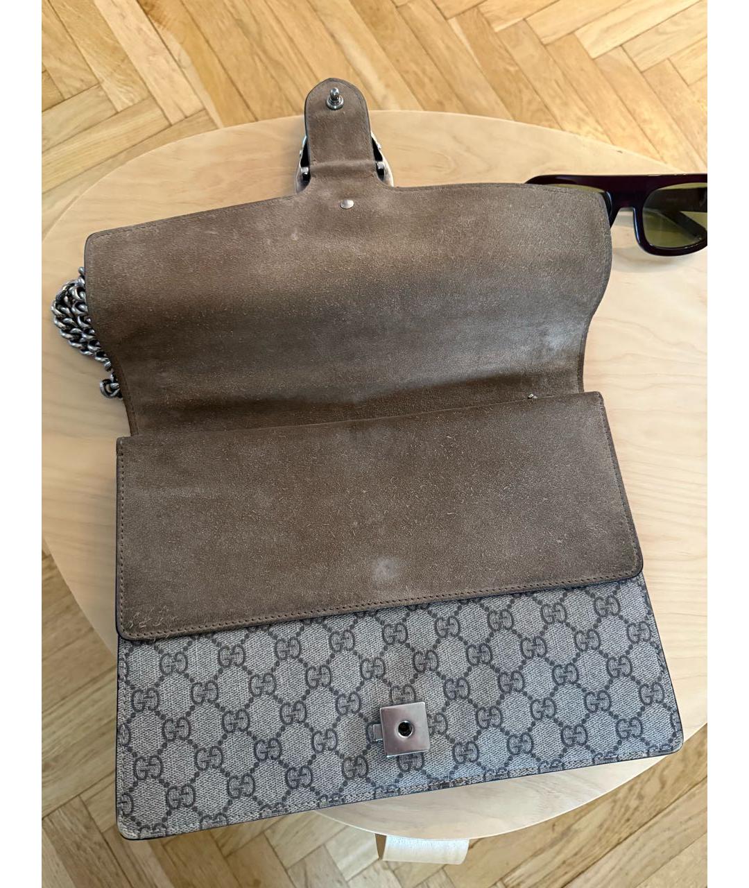 GUCCI Бежевая сумка через плечо, фото 5