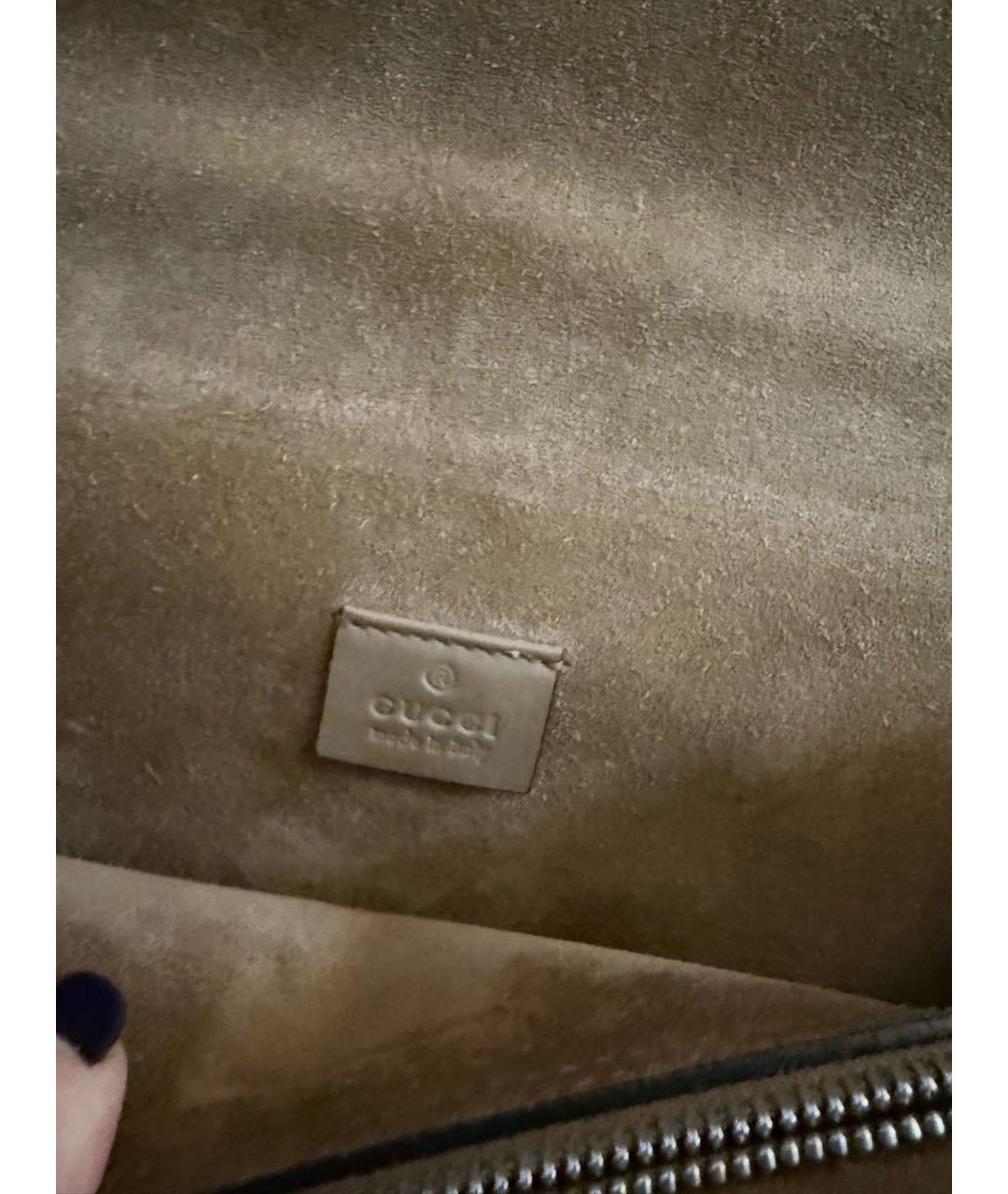 GUCCI Бежевая сумка через плечо, фото 4