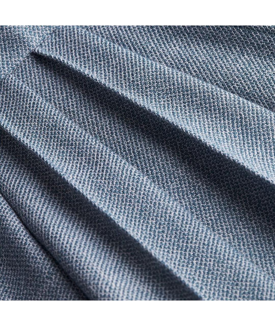 CHRISTIAN DIOR Голубая юбка мини, фото 2