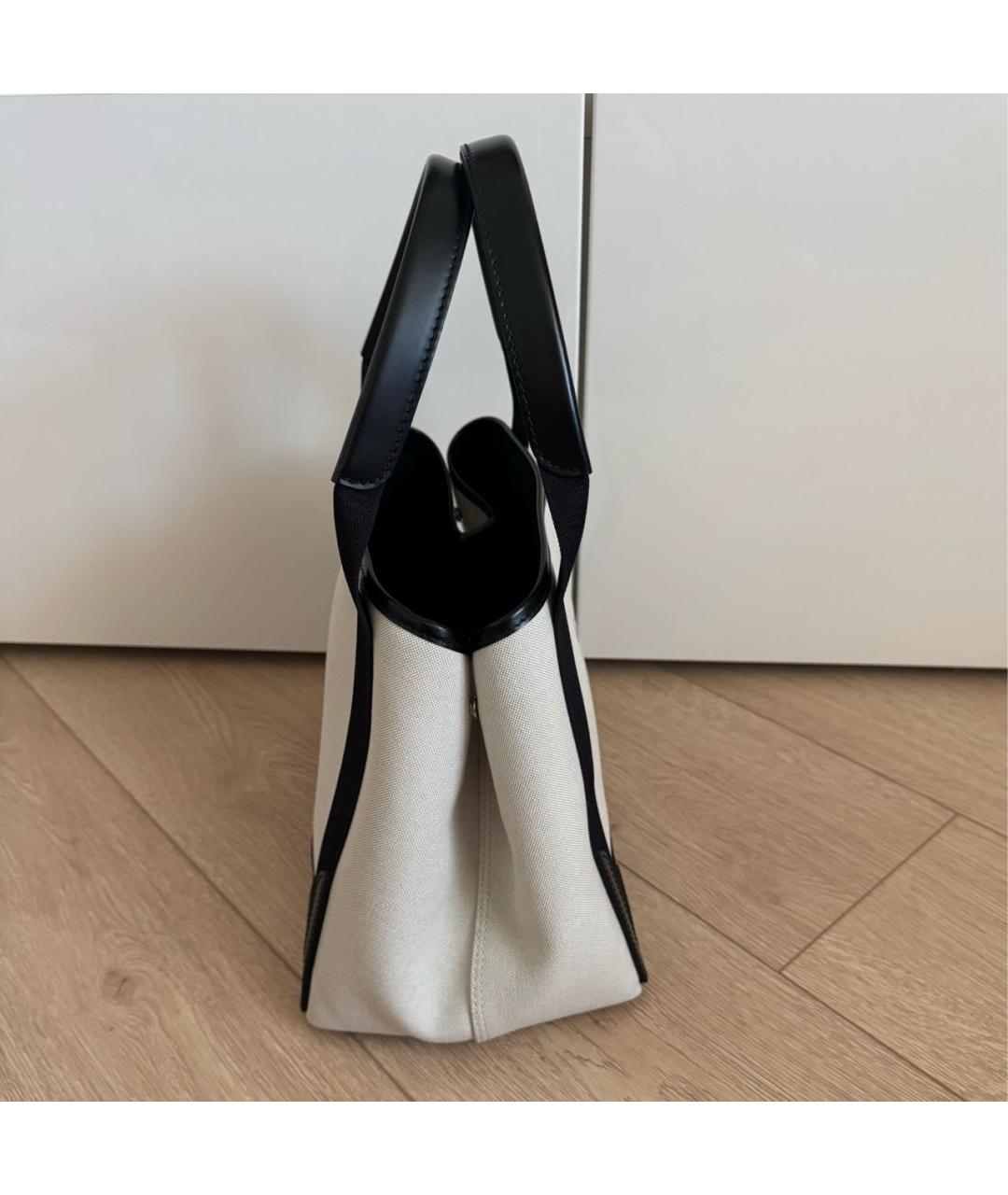 BALENCIAGA Черная тканевая сумка с короткими ручками, фото 4