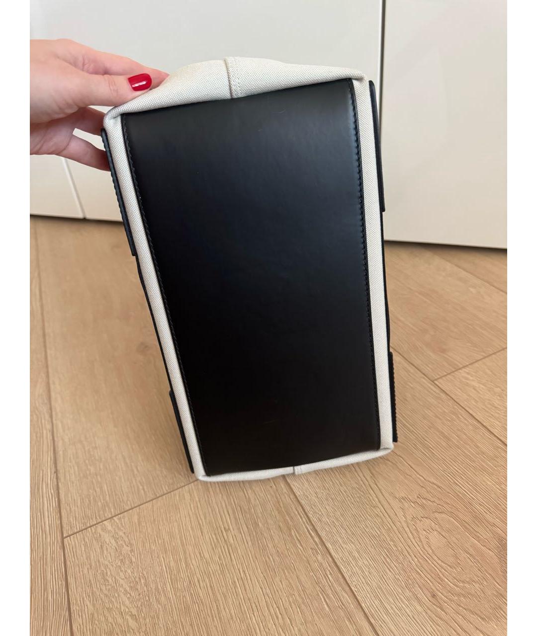 BALENCIAGA Черная тканевая сумка с короткими ручками, фото 7