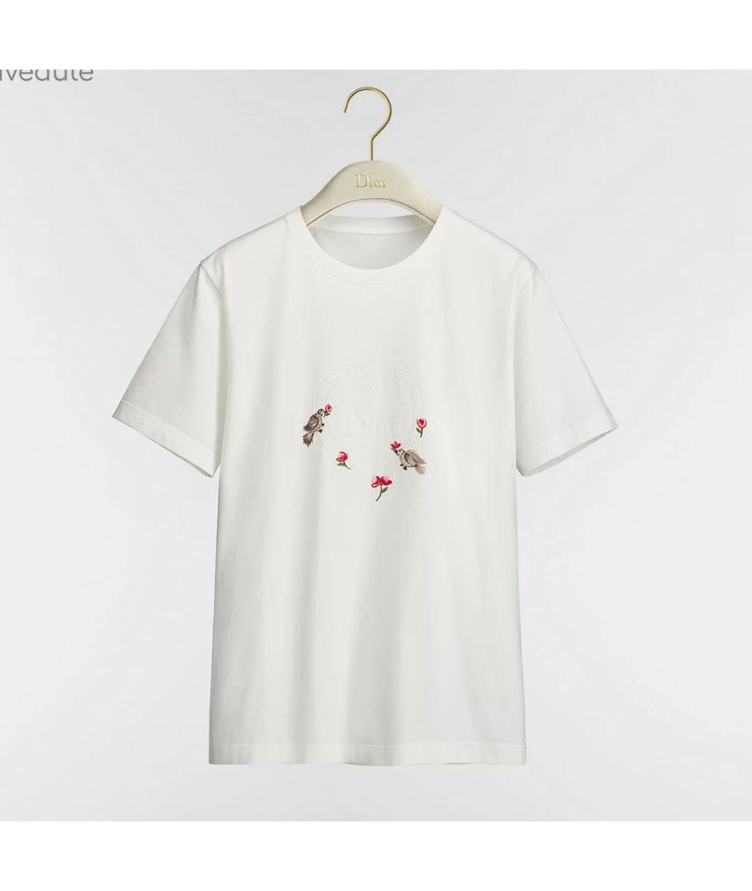 CHRISTIAN DIOR Белая футболка, фото 6