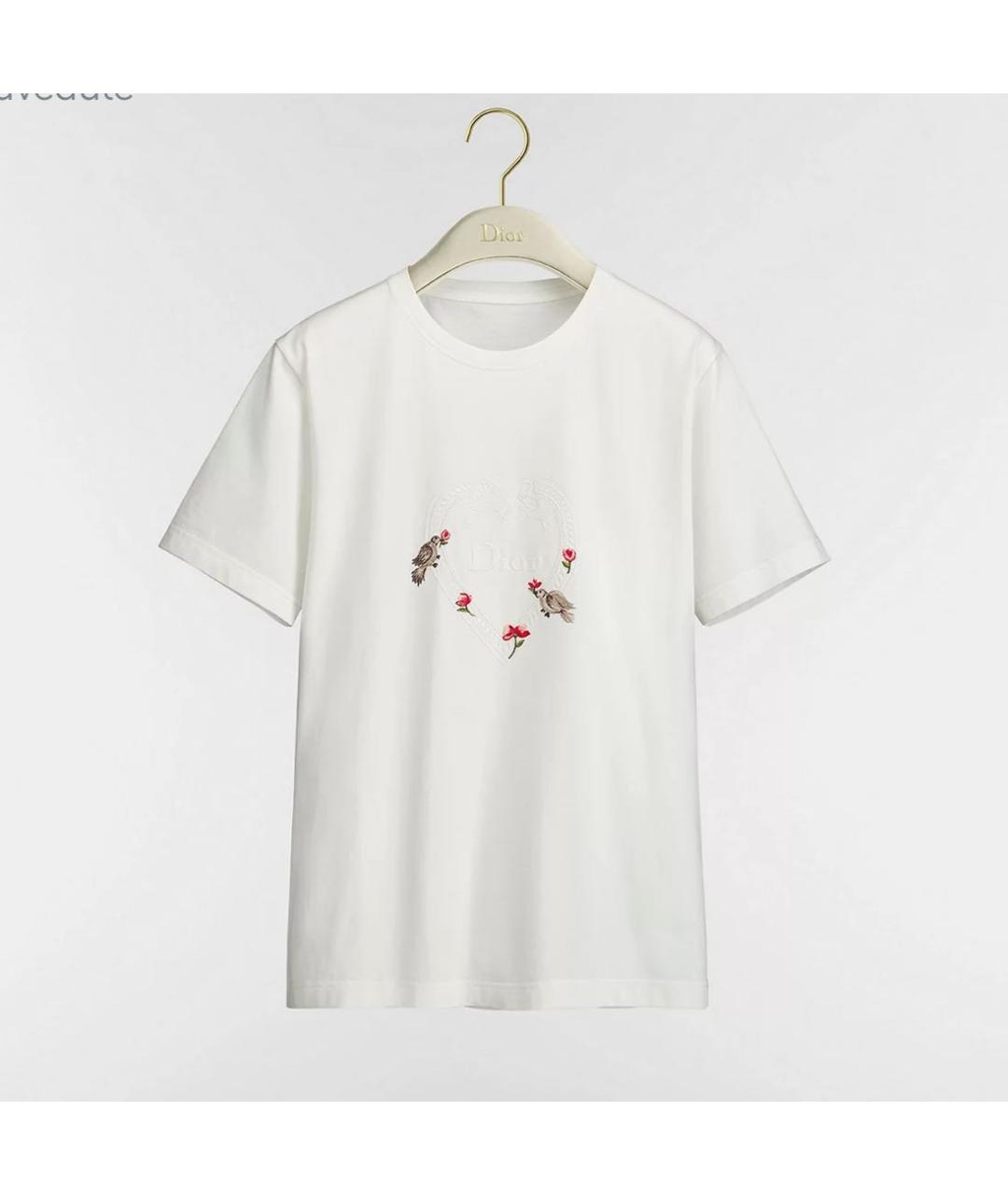 CHRISTIAN DIOR Белая футболка, фото 4