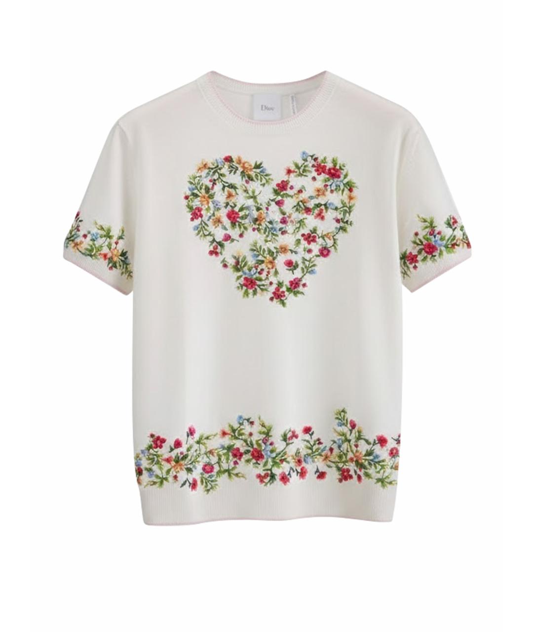 CHRISTIAN DIOR Белая футболка, фото 5