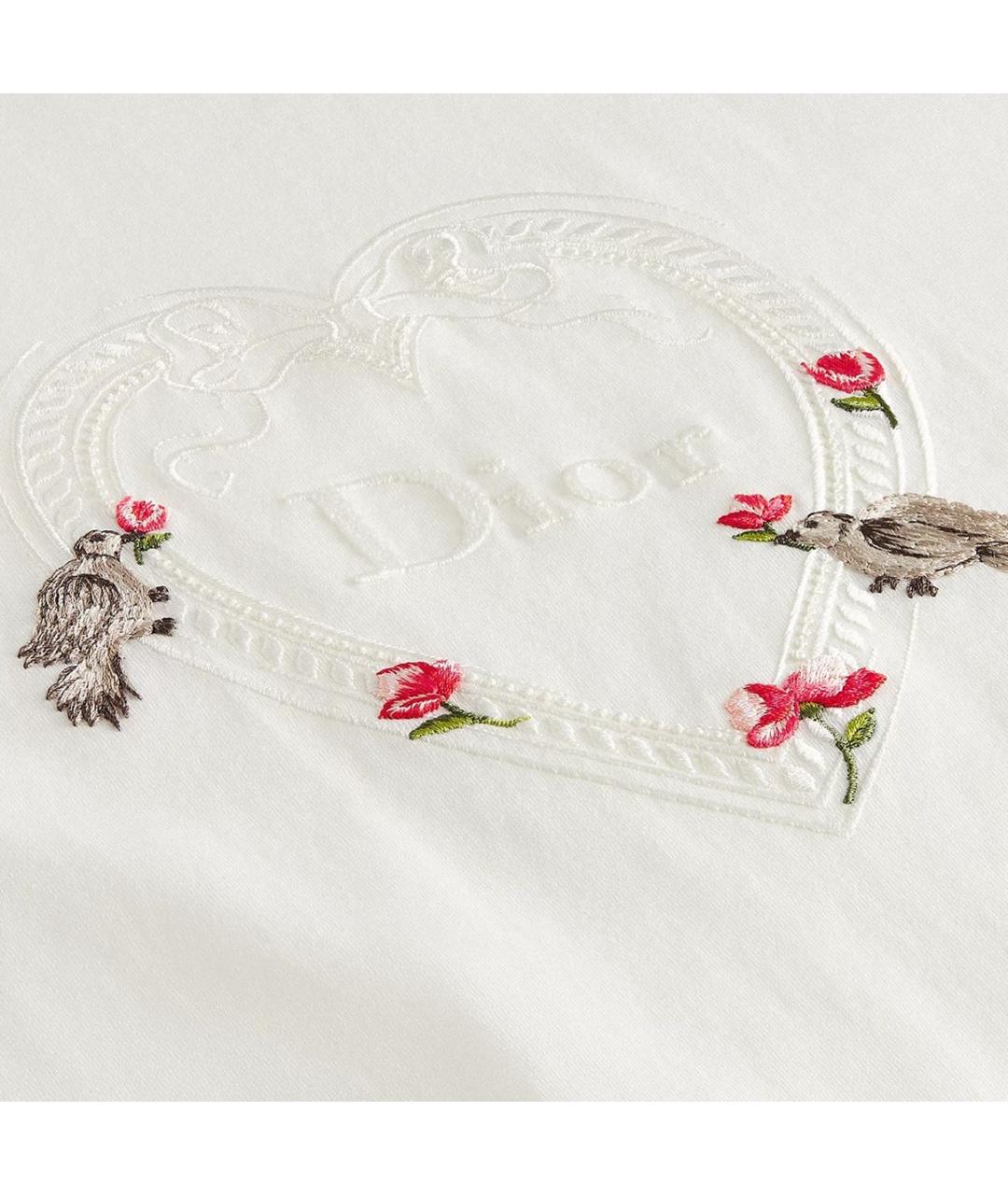 CHRISTIAN DIOR Белая футболка, фото 2