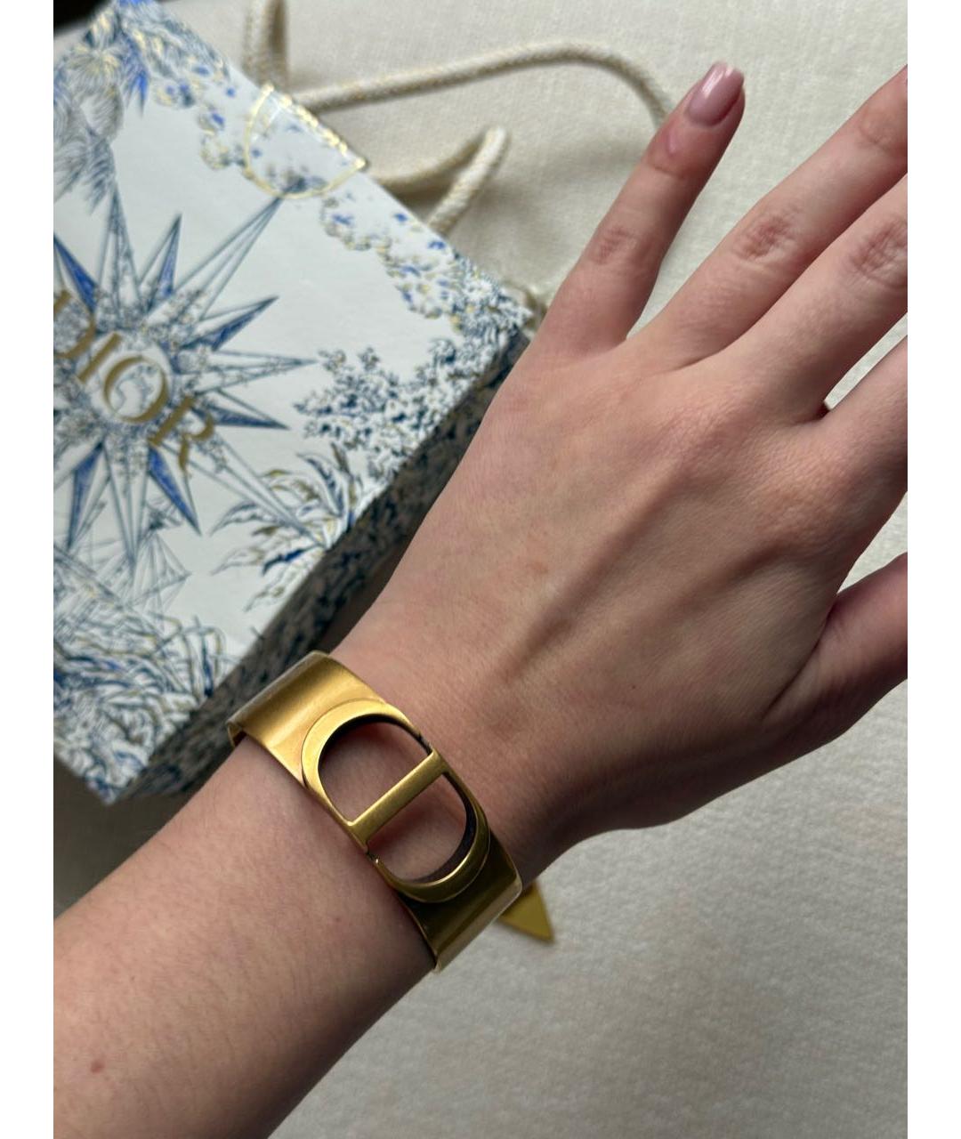 CHRISTIAN DIOR Золотой браслет, фото 5