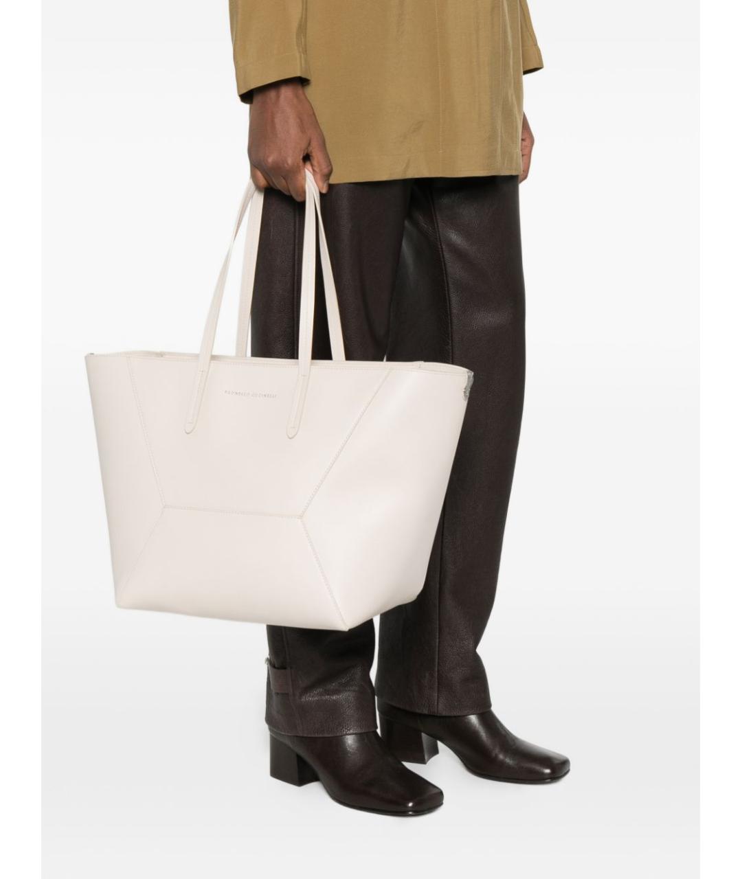 BRUNELLO CUCINELLI Кожаная сумка тоут, фото 4