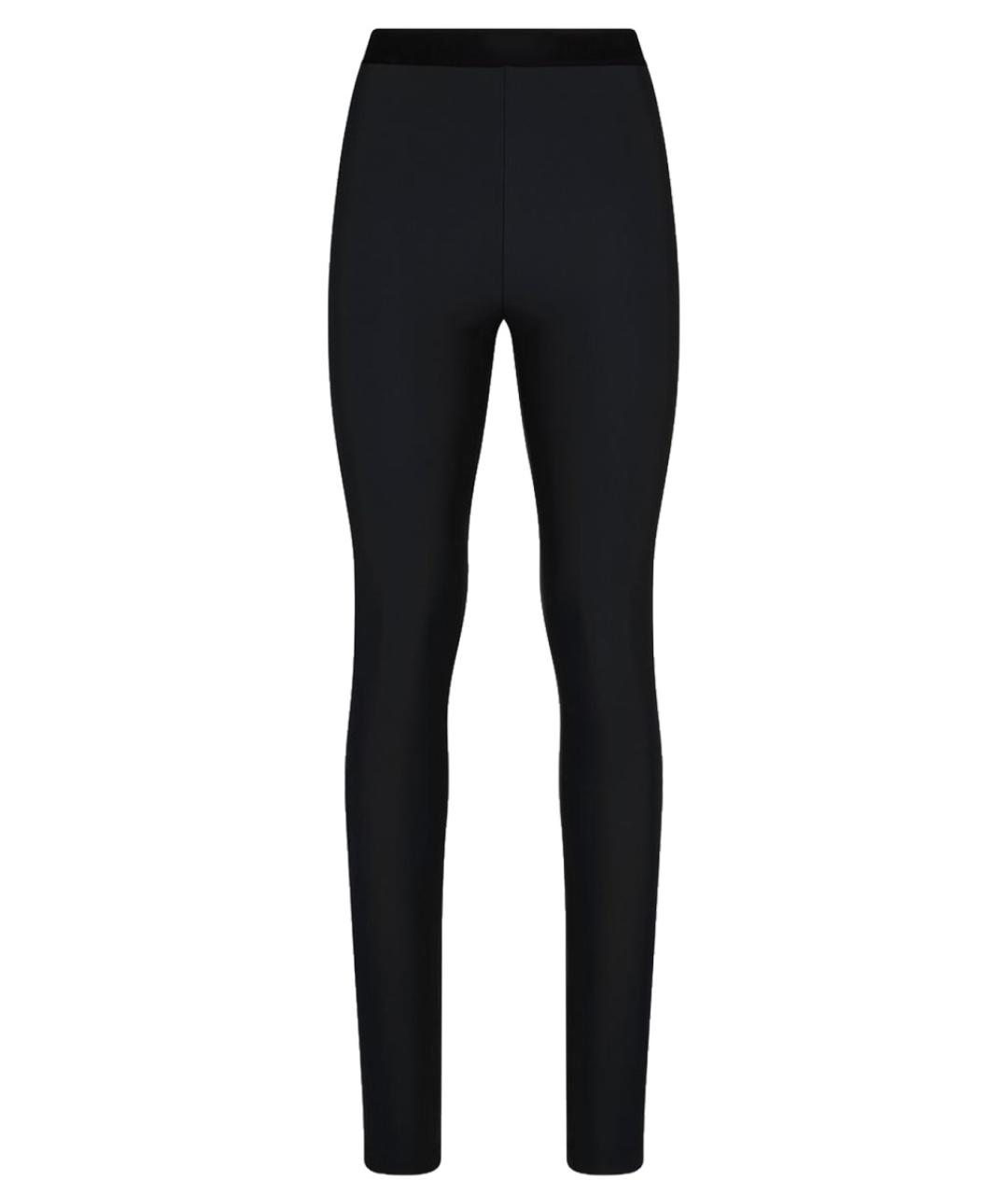 TOM FORD Черные полиамидовые леггинсы и велосипедки, фото 2