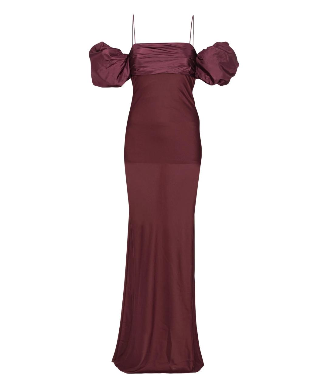 ROTATE Красное полиэстеровое повседневное платье, фото 1