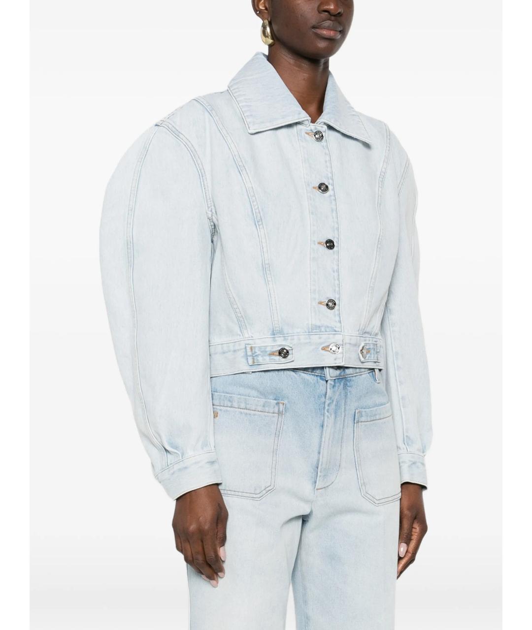 GIVENCHY Синяя хлопковая куртка, фото 4