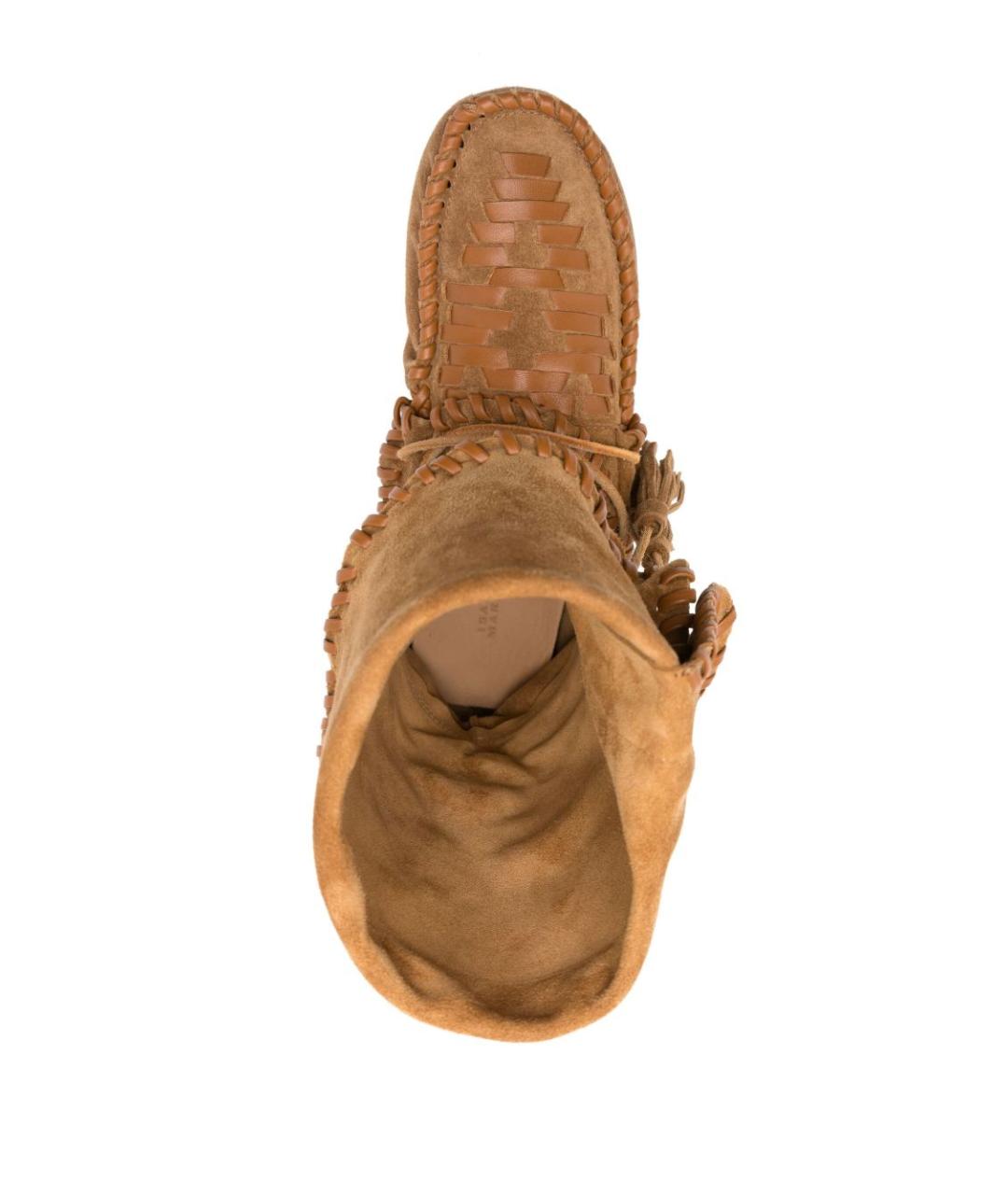 ISABEL MARANT Коричневые замшевые ботинки, фото 4