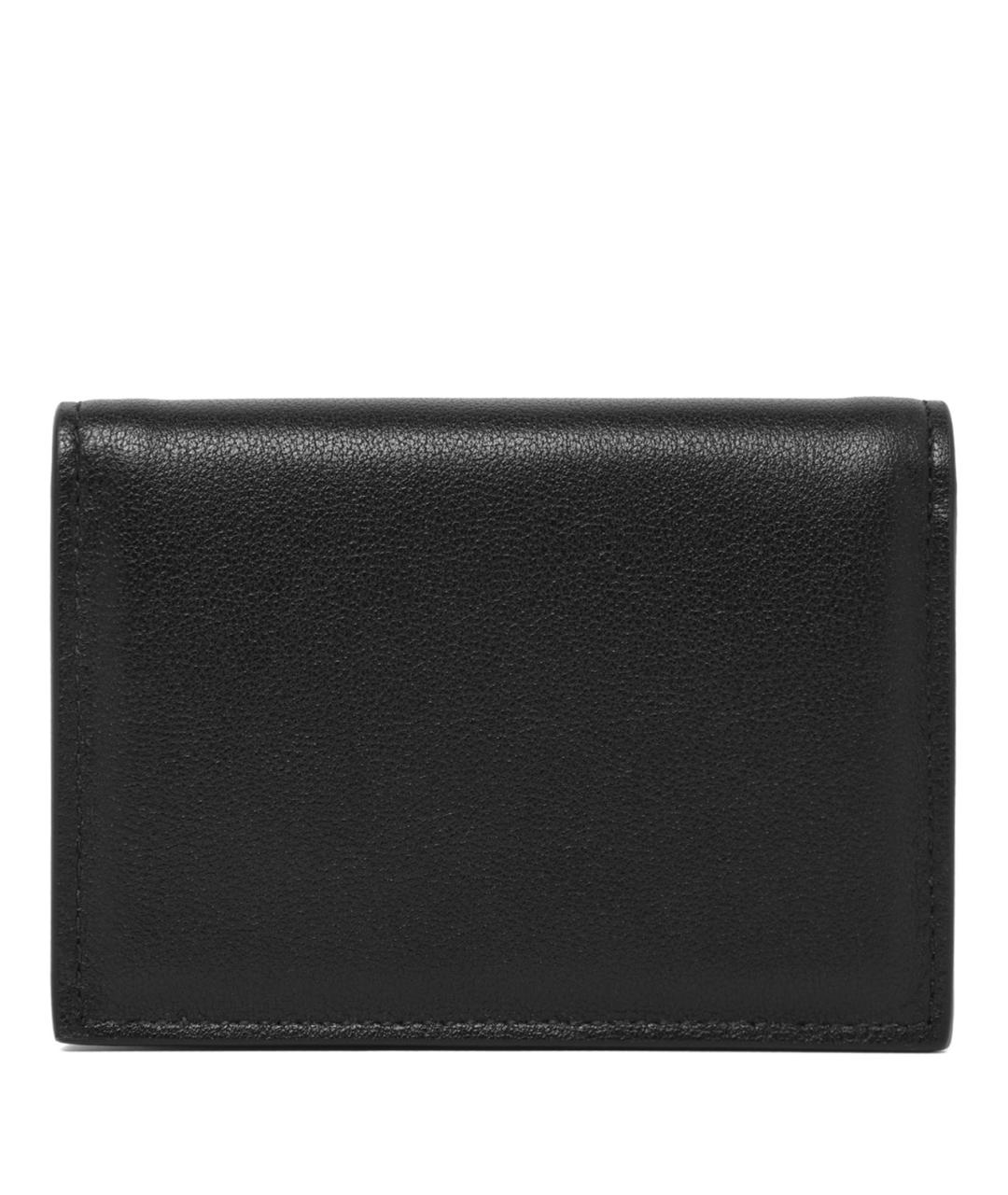 GIVENCHY Черный кожаный кошелек, фото 2