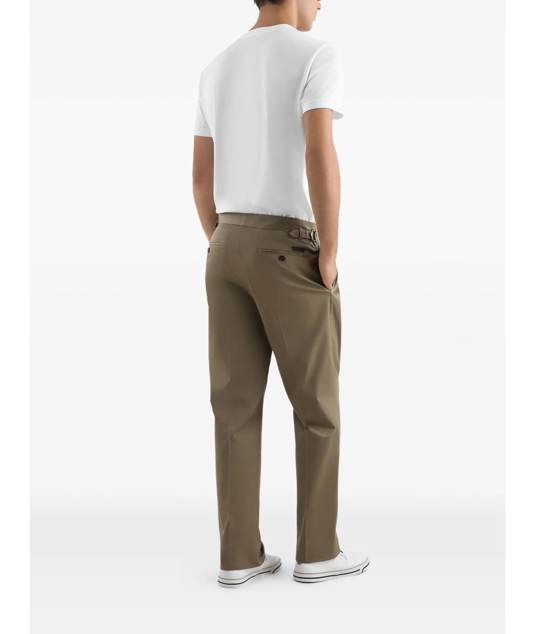 DOLCE&GABBANA Белая хлопковая футболка, фото 3