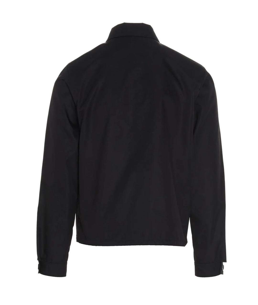 PRADA Черная полиамидовая куртка, фото 2