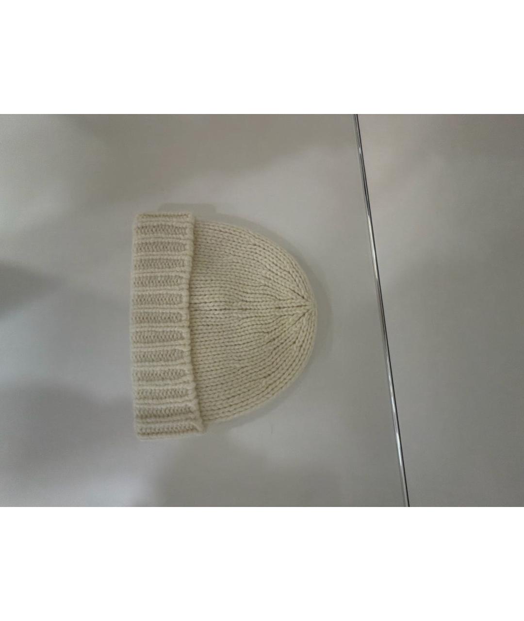 CELINE Бежевая кашемировая шапка, фото 2