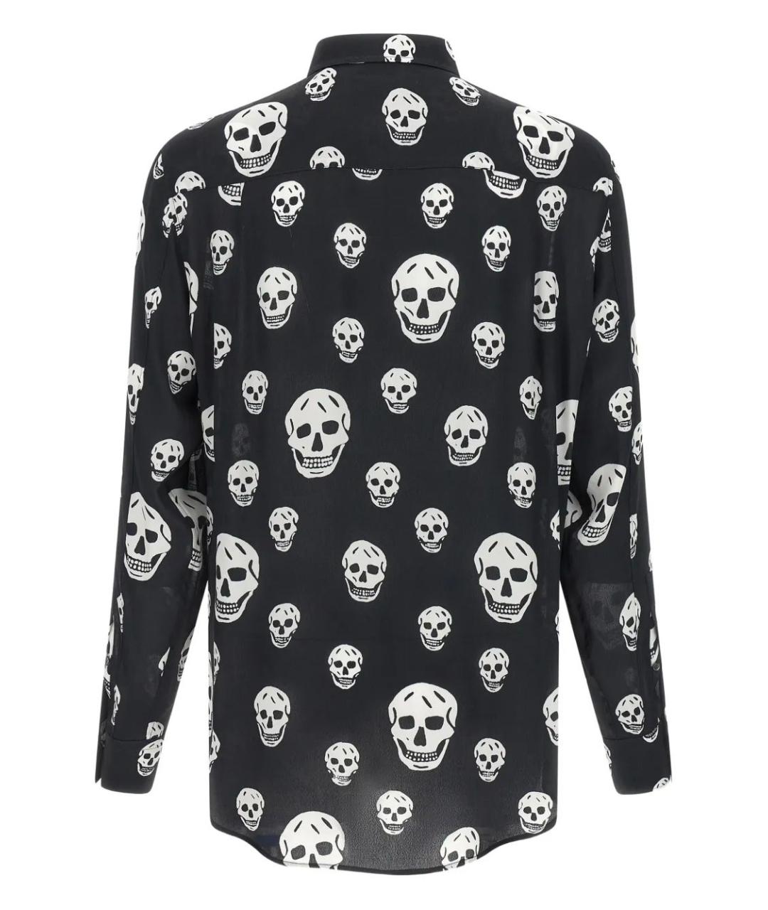 ALEXANDER MCQUEEN Черная кэжуал рубашка, фото 2