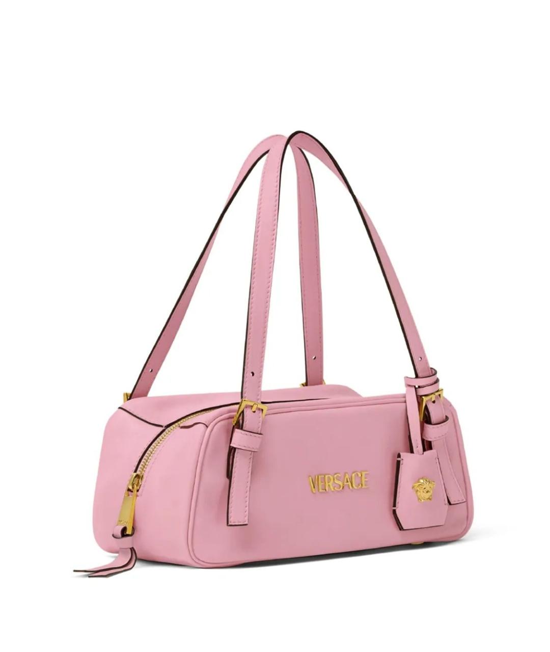 VERSACE Кожаная сумка через плечо, фото 4