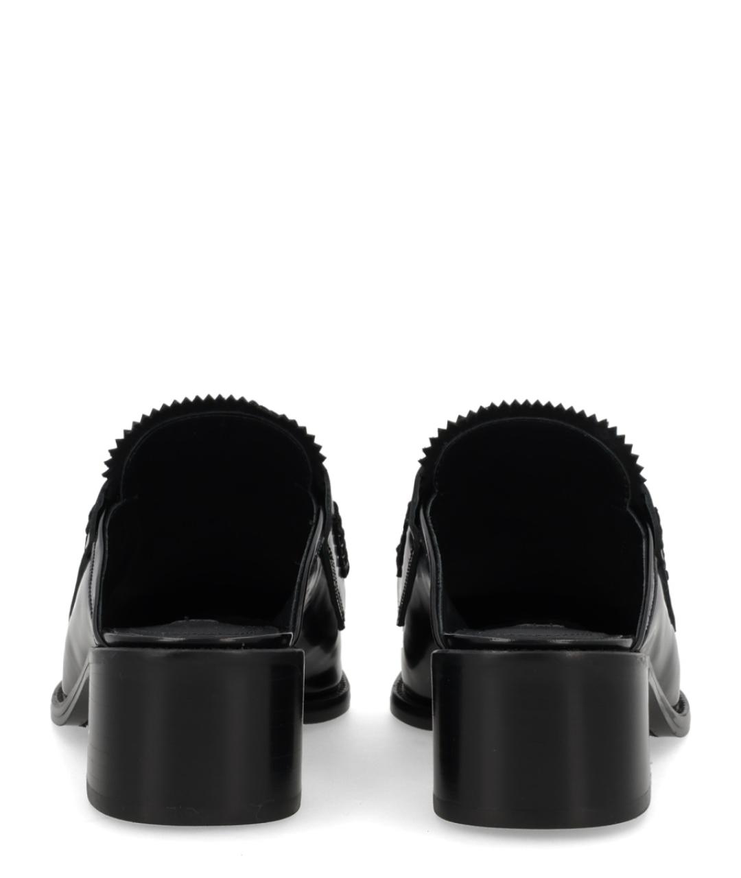 ALEXANDER WANG Черные кожаные сандалии, фото 4