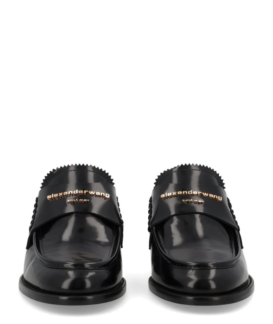 ALEXANDER WANG Черные кожаные сандалии, фото 3