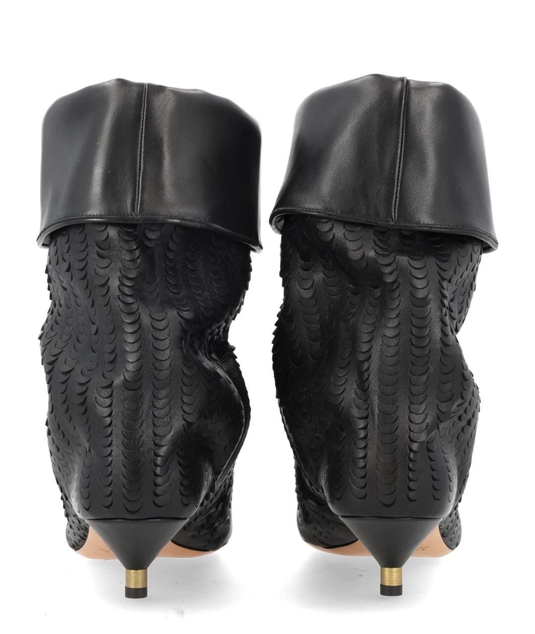 ISABEL MARANT Черные кожаные ботинки, фото 4