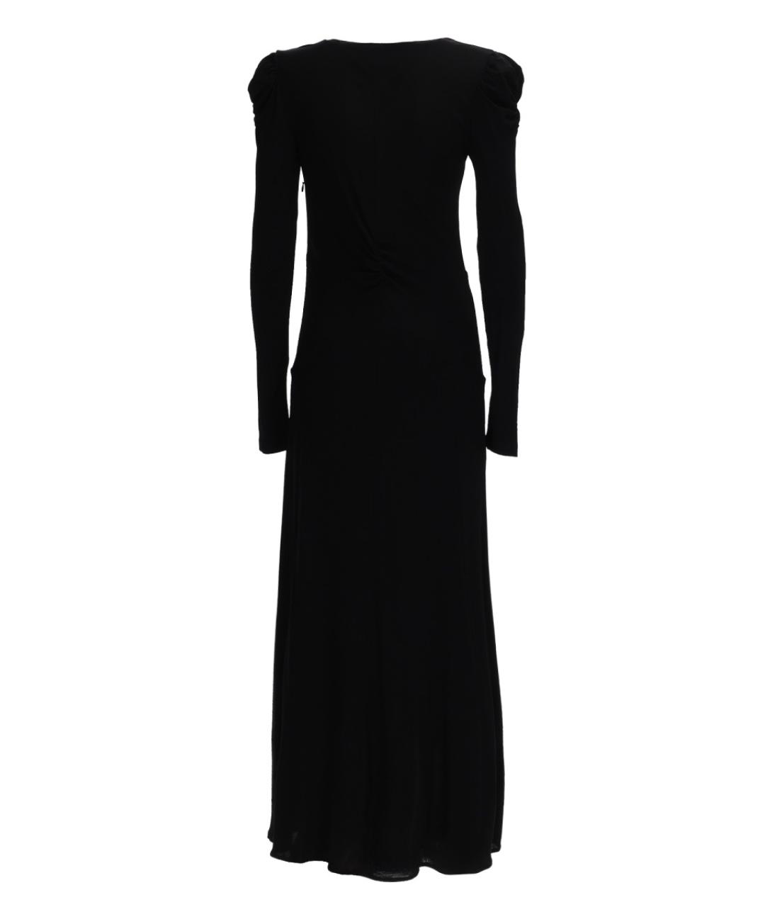 ISABEL MARANT Черное вискозное вечернее платье, фото 3