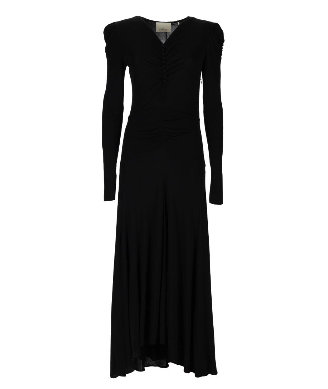 ISABEL MARANT Черное вискозное вечернее платье, фото 1