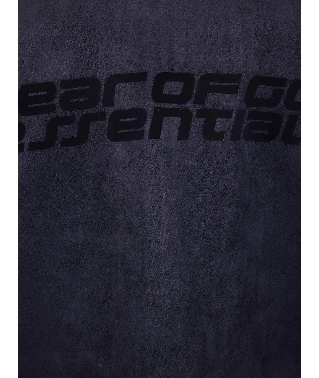 FEAR OF GOD ESSENTIALS Черная полиэстеровая куртка, фото 3