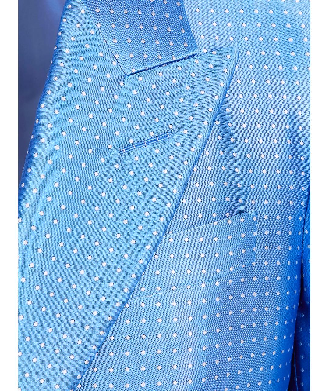 TOM FORD Синий шелковый пиджак, фото 3