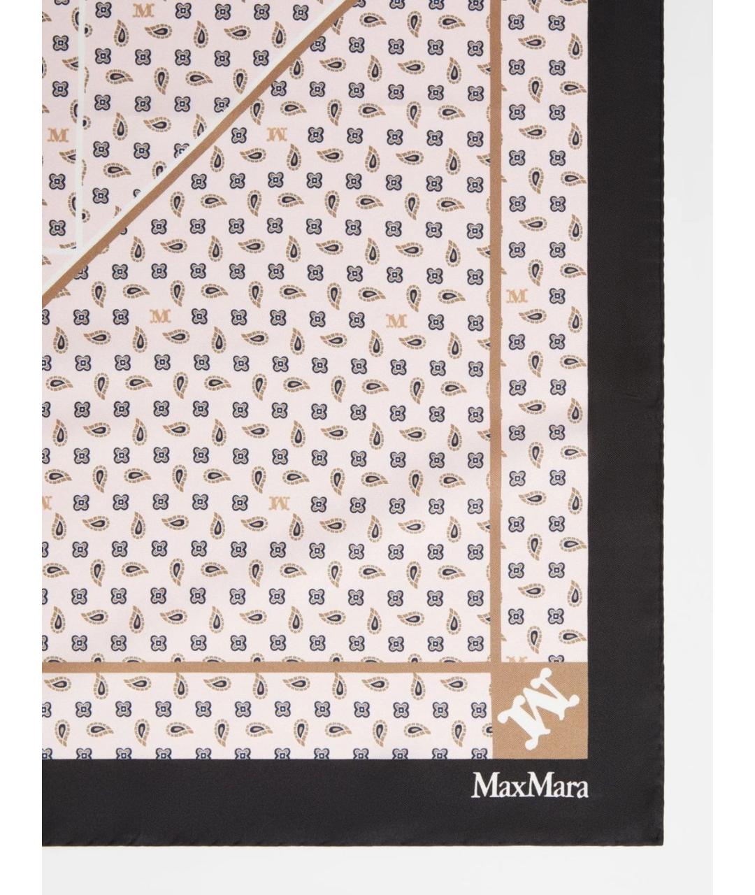 MAX MARA Мульти шелковый платок, фото 2