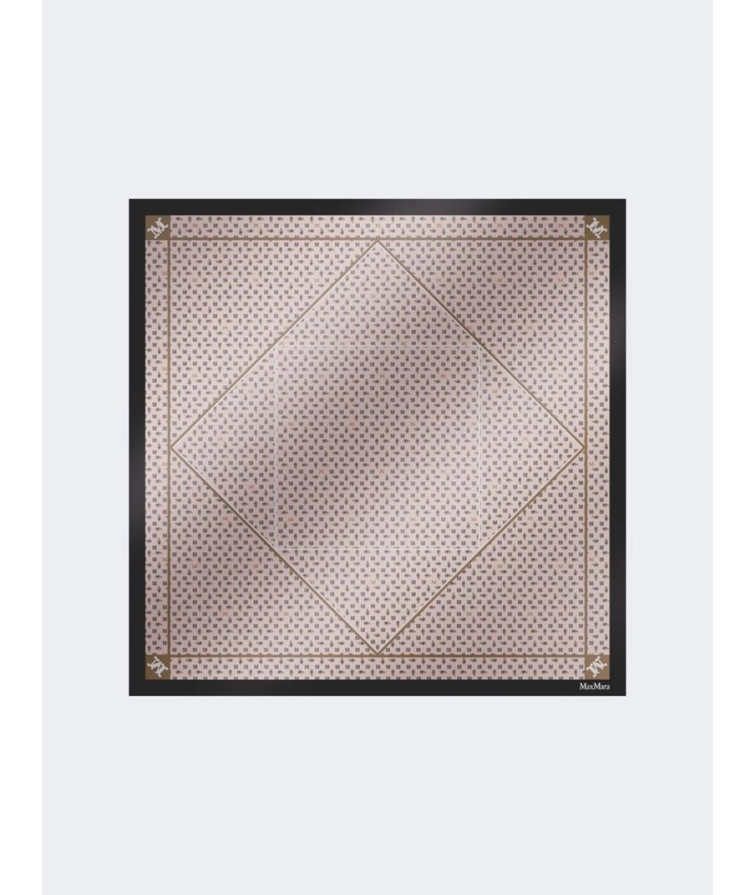 MAX MARA Мульти шелковый платок, фото 4