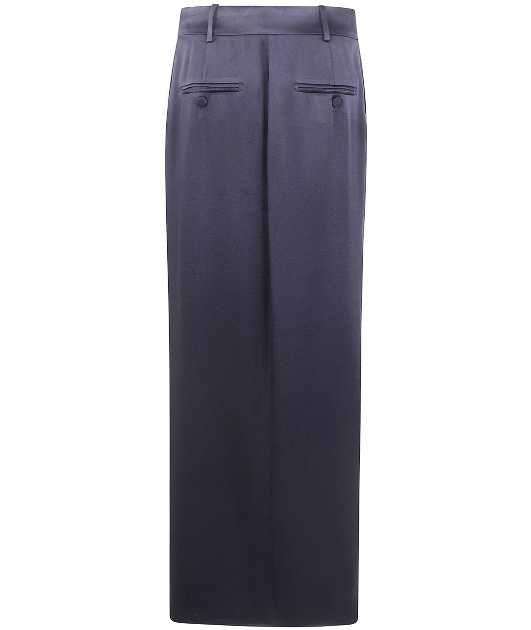 TOM FORD Черная вискозная юбка макси, фото 2