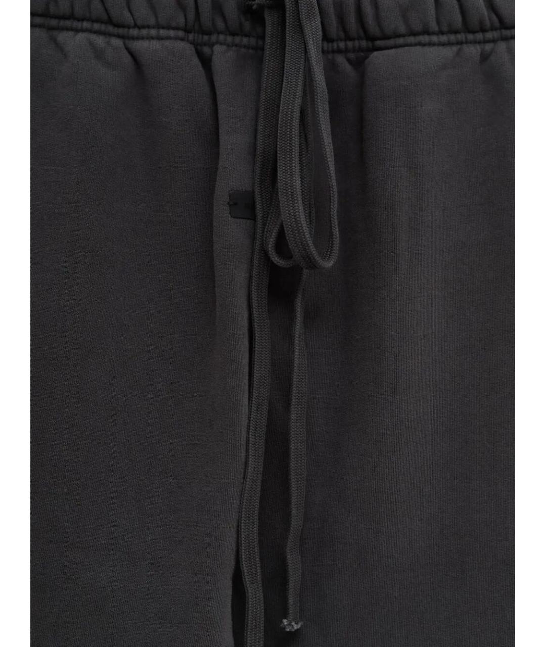FEAR OF GOD ESSENTIALS Серые хлопковые повседневные брюки, фото 3