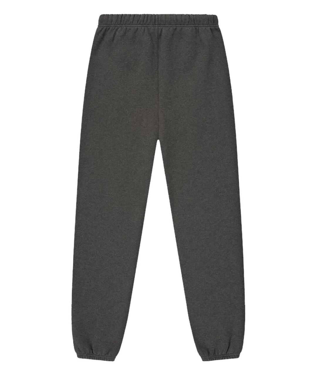 FEAR OF GOD ESSENTIALS Серые хлопковые повседневные брюки, фото 2