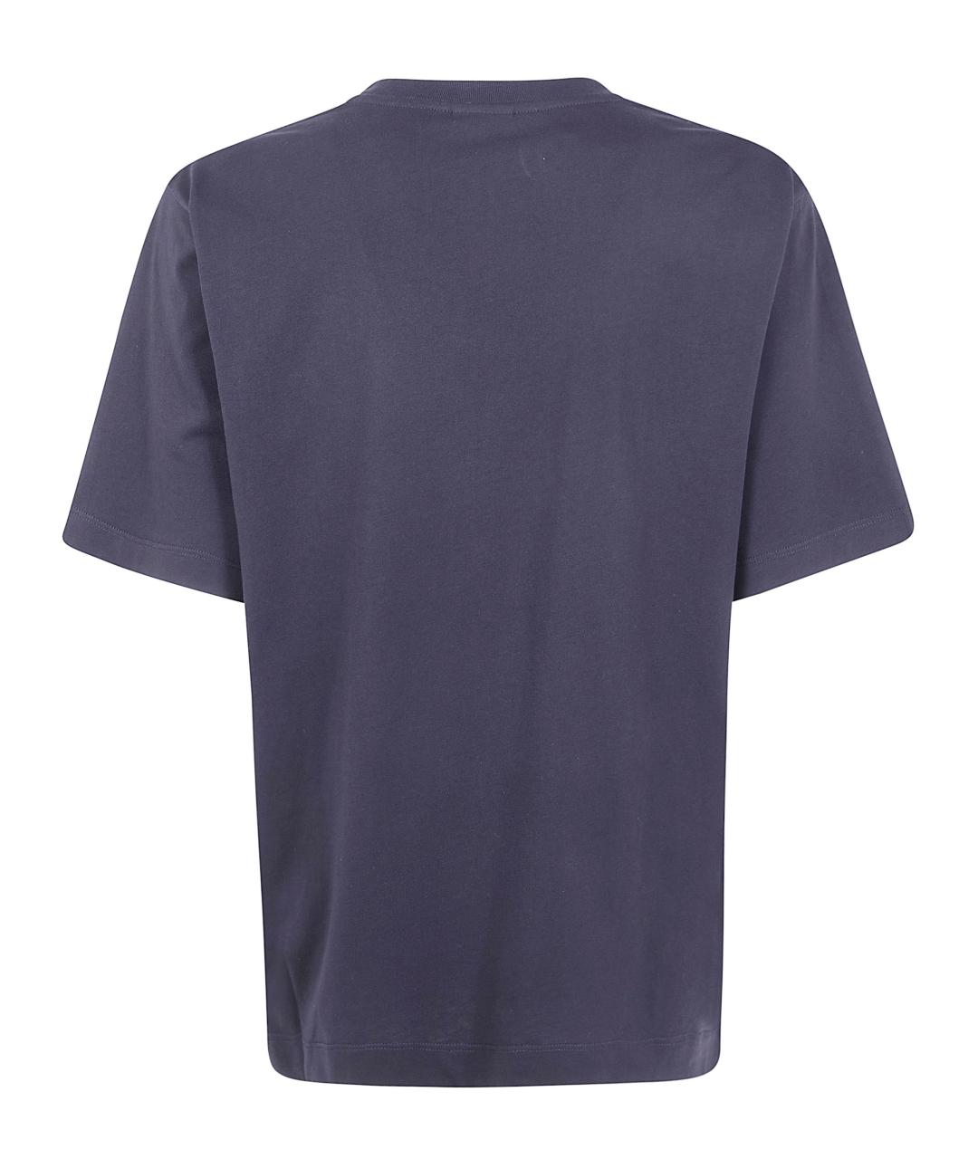 DRIES VAN NOTEN Черная хлопковая футболка, фото 2