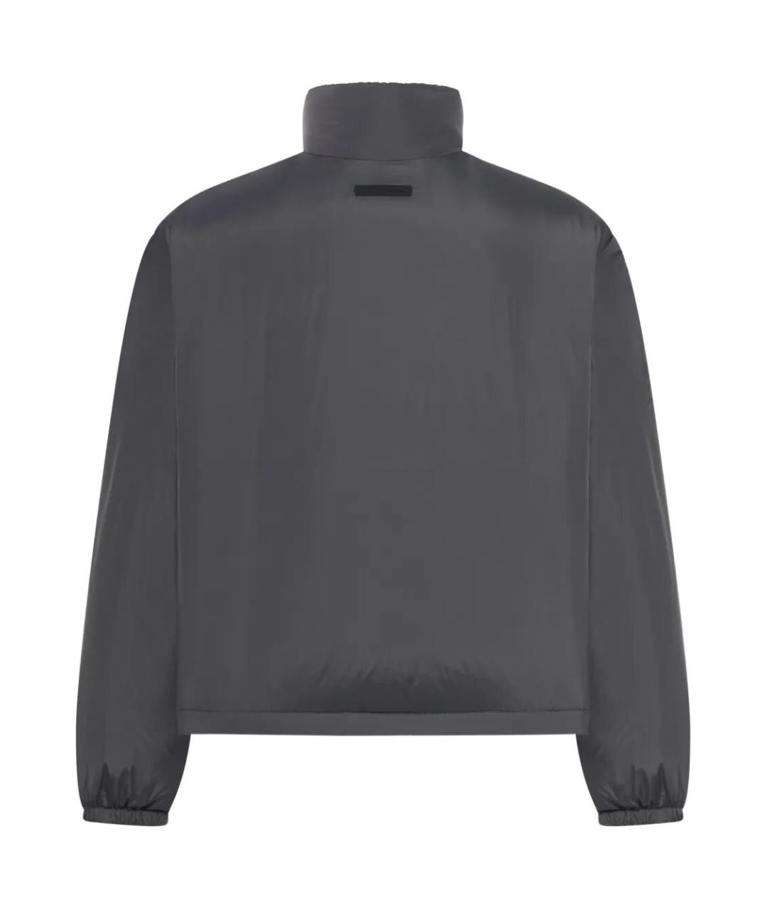 FEAR OF GOD ESSENTIALS Серая полиамидовая куртка, фото 2