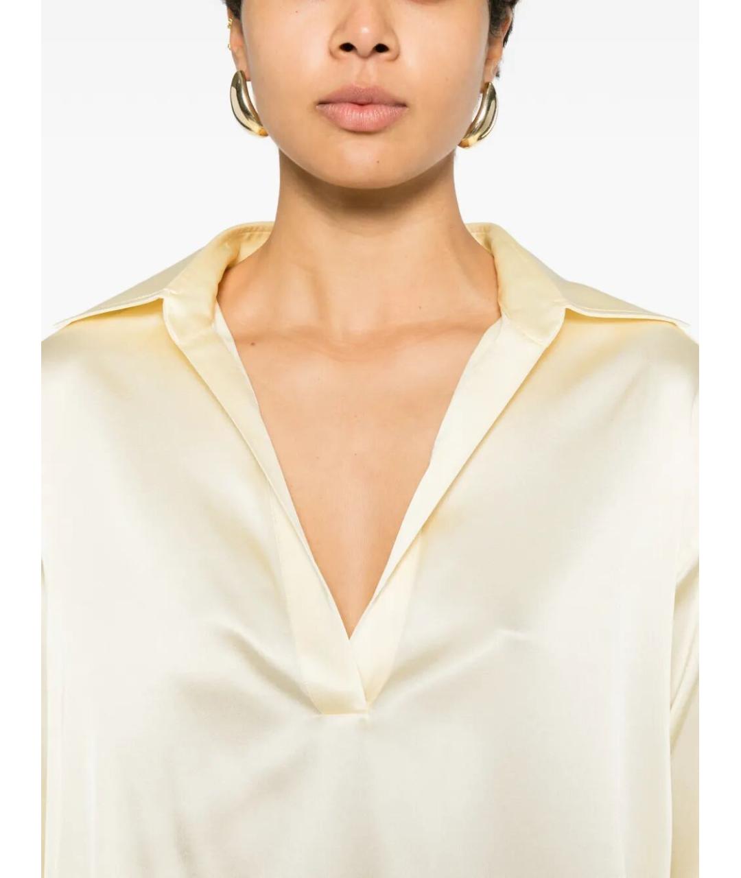 TOM FORD Бежевая шелковая рубашка, фото 3