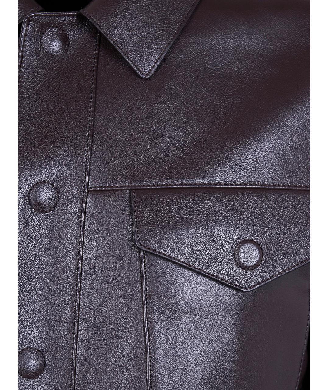 TOM FORD Коричневая кожаная куртка, фото 3
